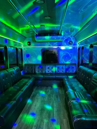 Red Rocks Party Bus for Every Occasion: Customized for Bach Parties, Birthdays, Black Hawk Casino Trips & More image 4