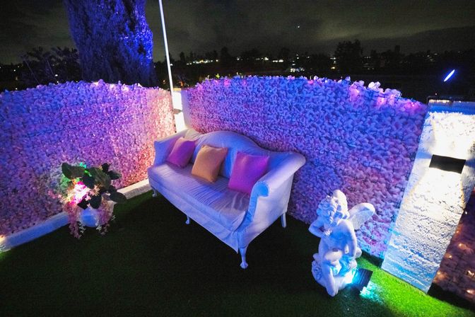 Pink Luxe Spa Retreat: TikTok House with Slide, Jacuzzi, & Stargazing Dome image 45