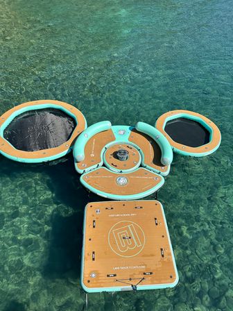Lake Tahoe Floats offers a VIP experience on one of the world's purest lakes using our premium floating docks and party floats. Get your float on! image 6