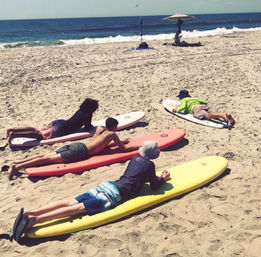 Group Surfing Class with Surfs Up NY image 3
