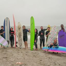 Group Surfing Class with Surfs Up NY image 10