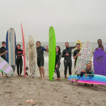 Group Surfing Class with Surfs Up NY image 10