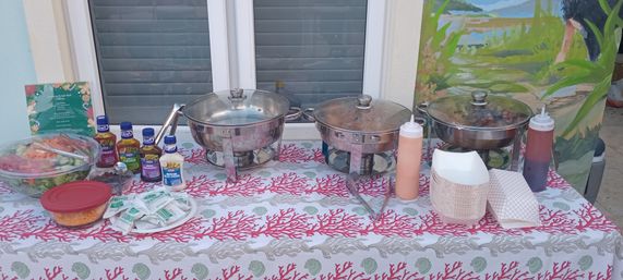 Private Villa Grill-Out: Live Conch & Authentic Bahamian BBQ Feast image 11