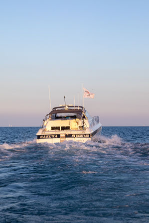 Luxury 62' Yacht Charter I Chicago Lakefront & River Cruises I Up to 12 Guests image 2