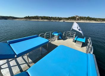 Blue 22 Passenger Double Decker with Dual Slides and Sun Beds image 6