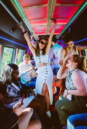 Party on Wheels Through Miami: Luxury BYOB Bus with Up to 26 Guests image 1