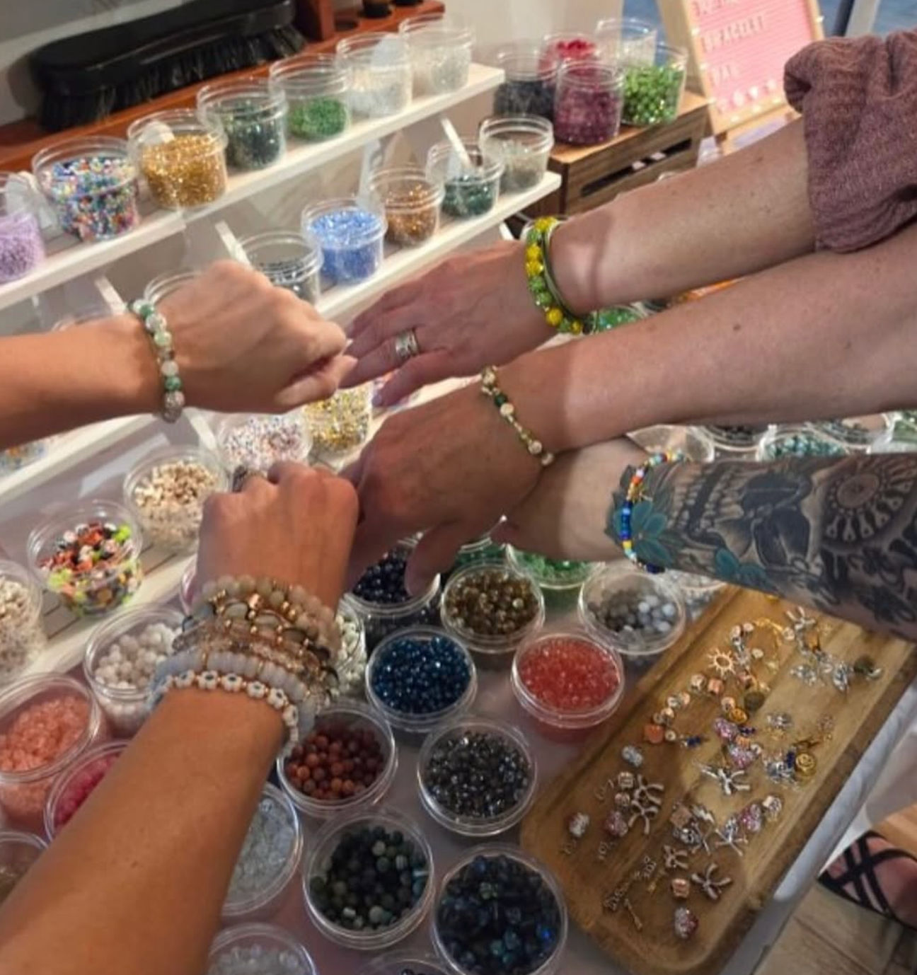 Bead Bar & Charm Jewelry Party Experience with Kelsey Belmont Designs image 3