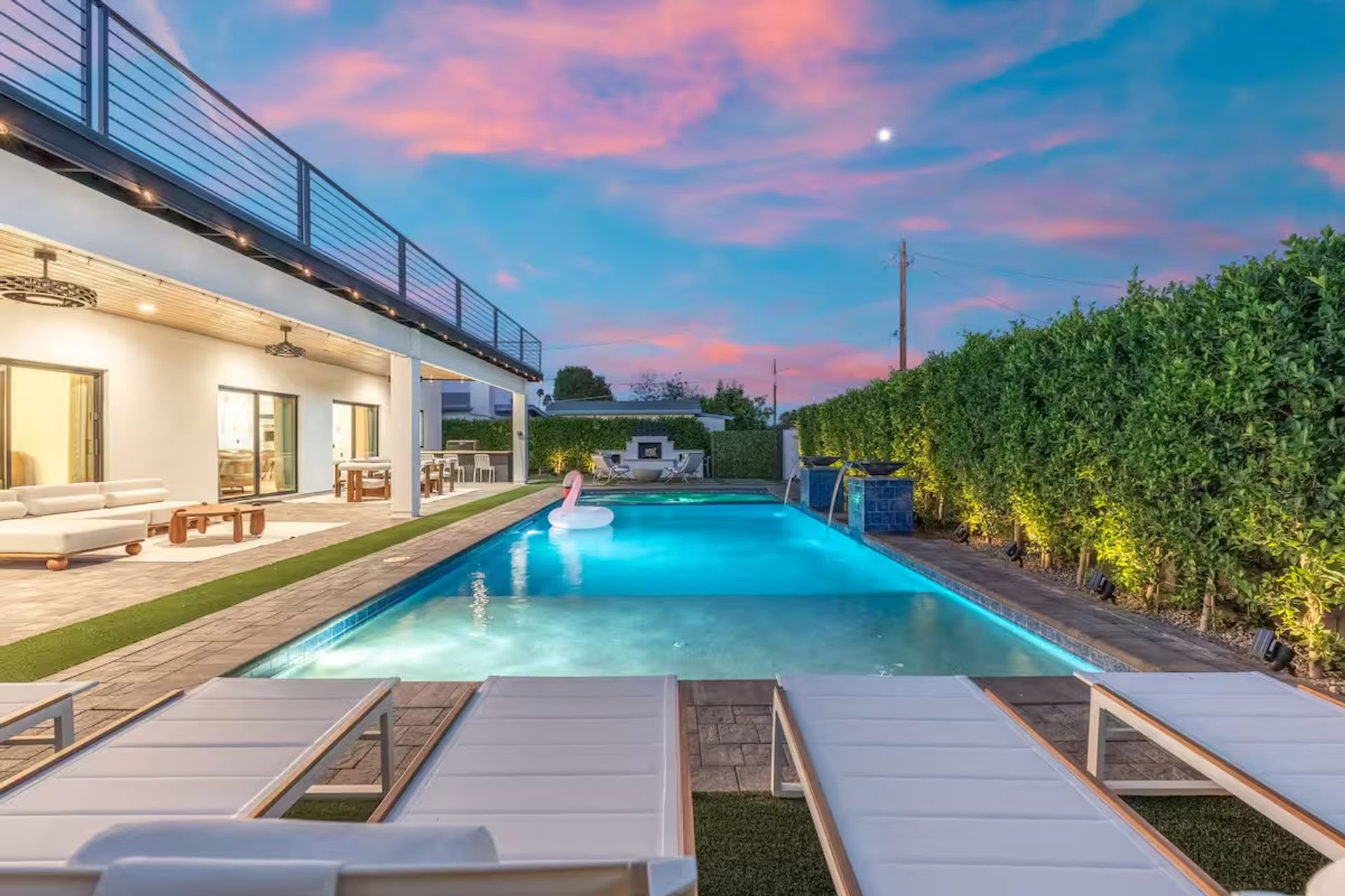 Casa Privada: Minimalist Desert Luxury with Rooftop + Pool + Fire Pit image 2