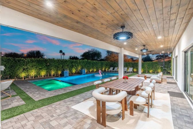 Casa Privada: Minimalist Desert Luxury with Rooftop + Pool + Fire Pit image 5