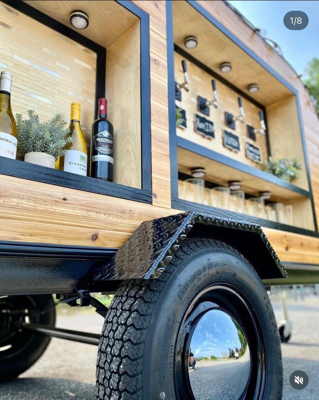 The Rolling Tap Co. Mobile Draft Bar for Austin Weddings & Events image 3