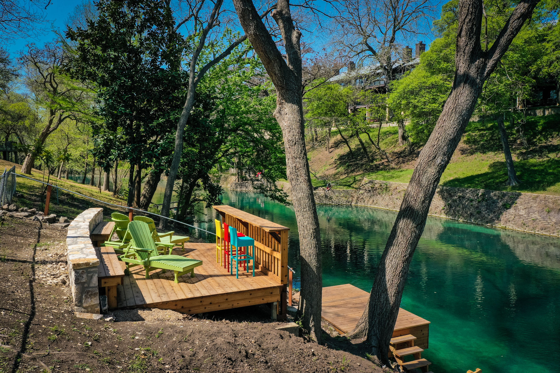Comal Riverfront House in New Braunfels, Sleeps 12 image 1
