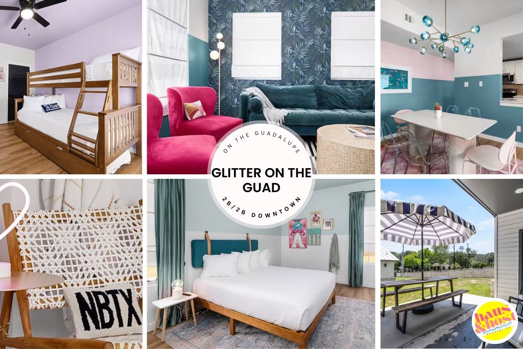 Glitter on the Guad: Taylor Inspired 2BR Stay on the Guadalupe River image 3