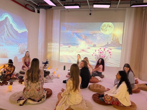 NYC Sound Bath, Yoga & Breathwork Wellness Ceremony image 5