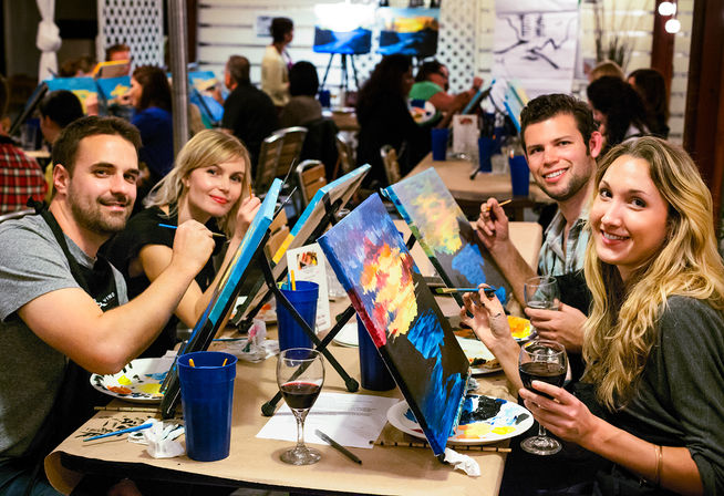 Mobile BYOB Paint & Sip - Phoenix image 7