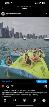 Chicago's Premier 40ft Luxury Private Yacht Rental - "Cruise, Anchor & Enjoy Experience" image 9