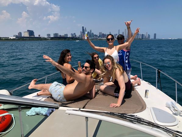 Chicago's Premier 40ft Luxury Private Yacht Rental - "Cruise, Anchor & Enjoy Experience" image 5