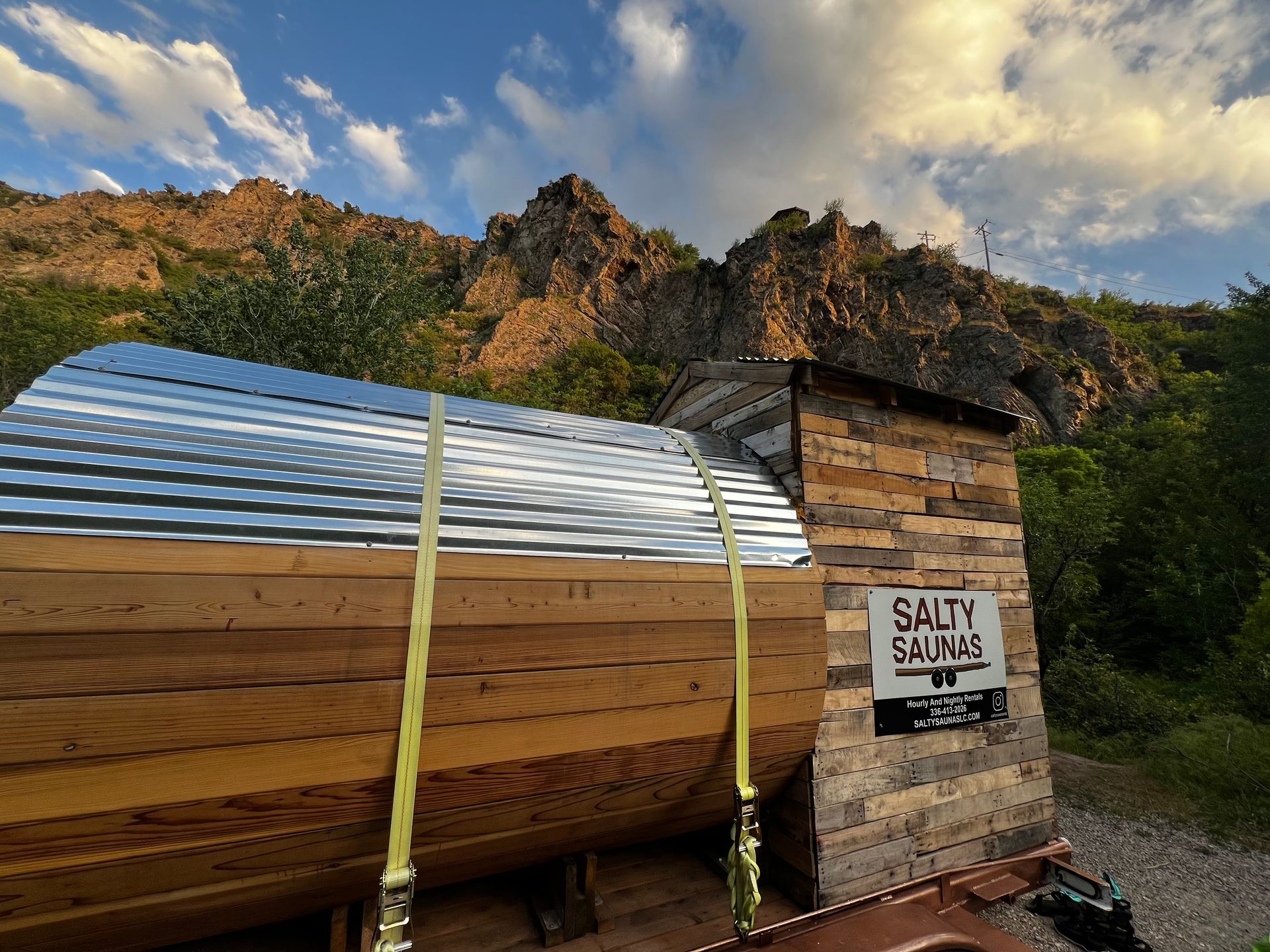 Mobile Sauna Delivered to Your Party image 1