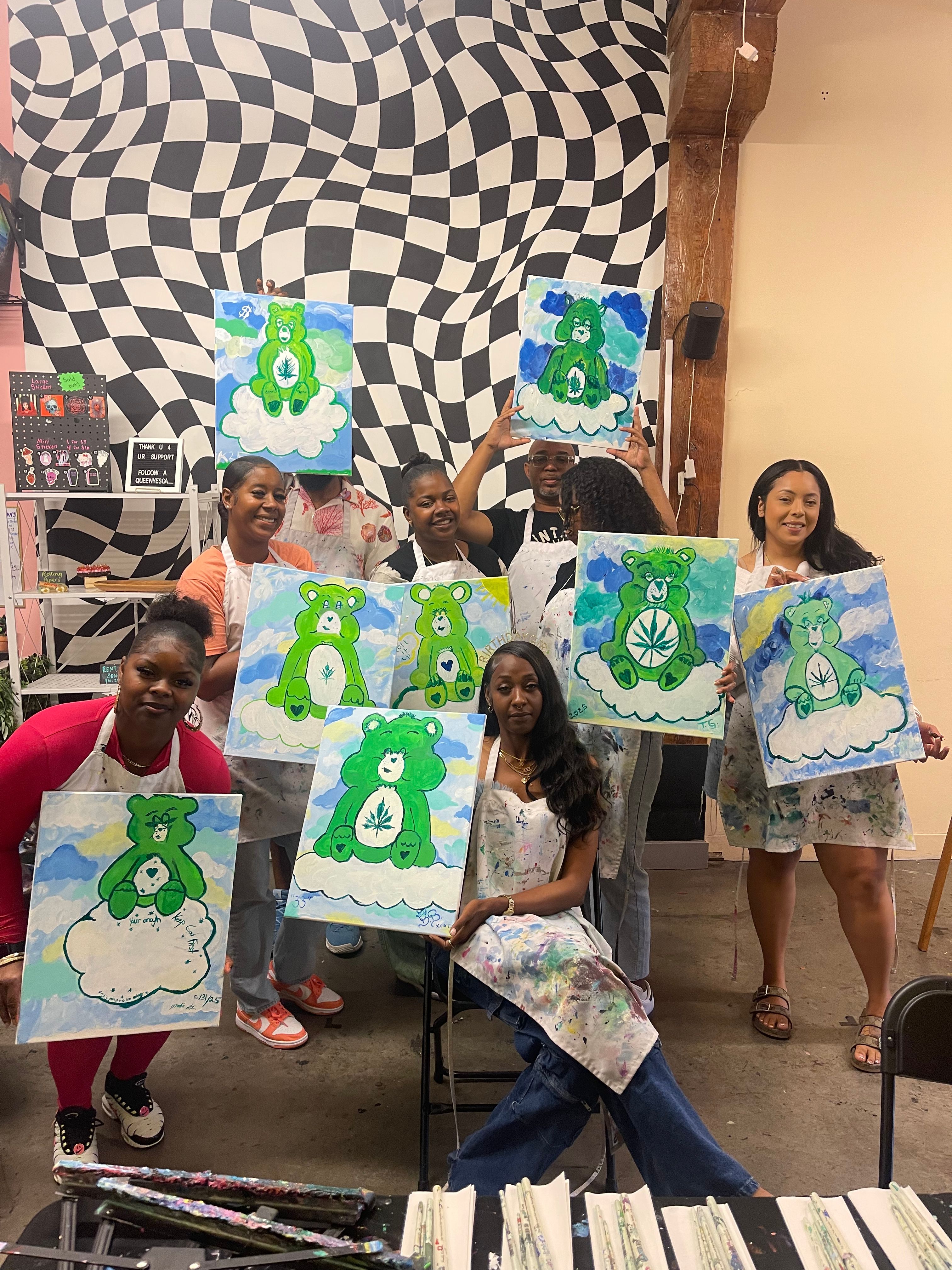 Blaze & Brush LA: Private Paint & Puff Experience image 2