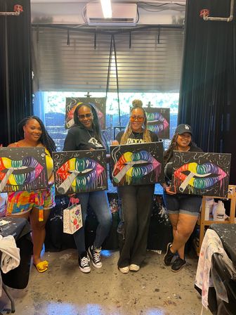 Blaze & Brush LA: Private Paint & Puff Experience image 1