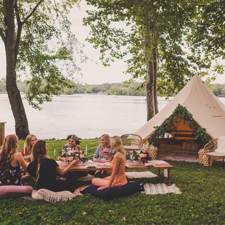 Luxe Glamping Tents & Boho Dinner Parties for Your Next Nashville Celebration image 1