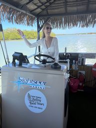 Bachelorette Tiki Barge Beach Party image 21