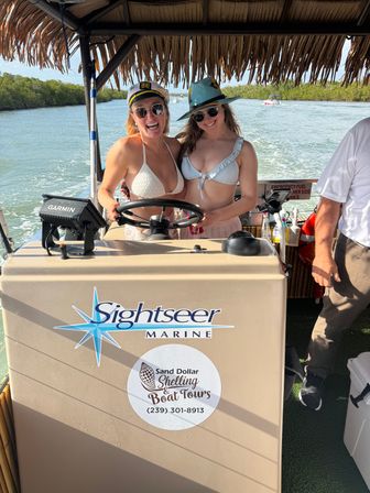 Bachelorette Tiki Barge Beach Party image 18