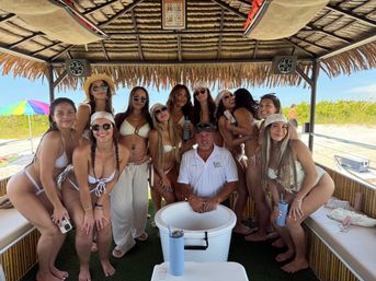 Bachelorette Tiki Barge Beach Party image 2