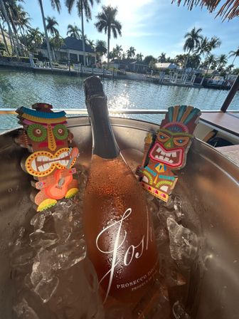 Bachelorette Tiki Barge Beach Party image 16