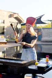 Private Hibachi Chef Experience at Your Vacation Rental: Sake, Games & Live Cooking! image