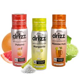 Travel-Friendly Margaritas Made Easy, Turn Your Tequila Soda into a Margarita with Just a Drizz. image
