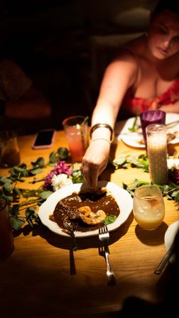 Private Dinner at your villa with Mixologist & Fire Show, Tulum image 3