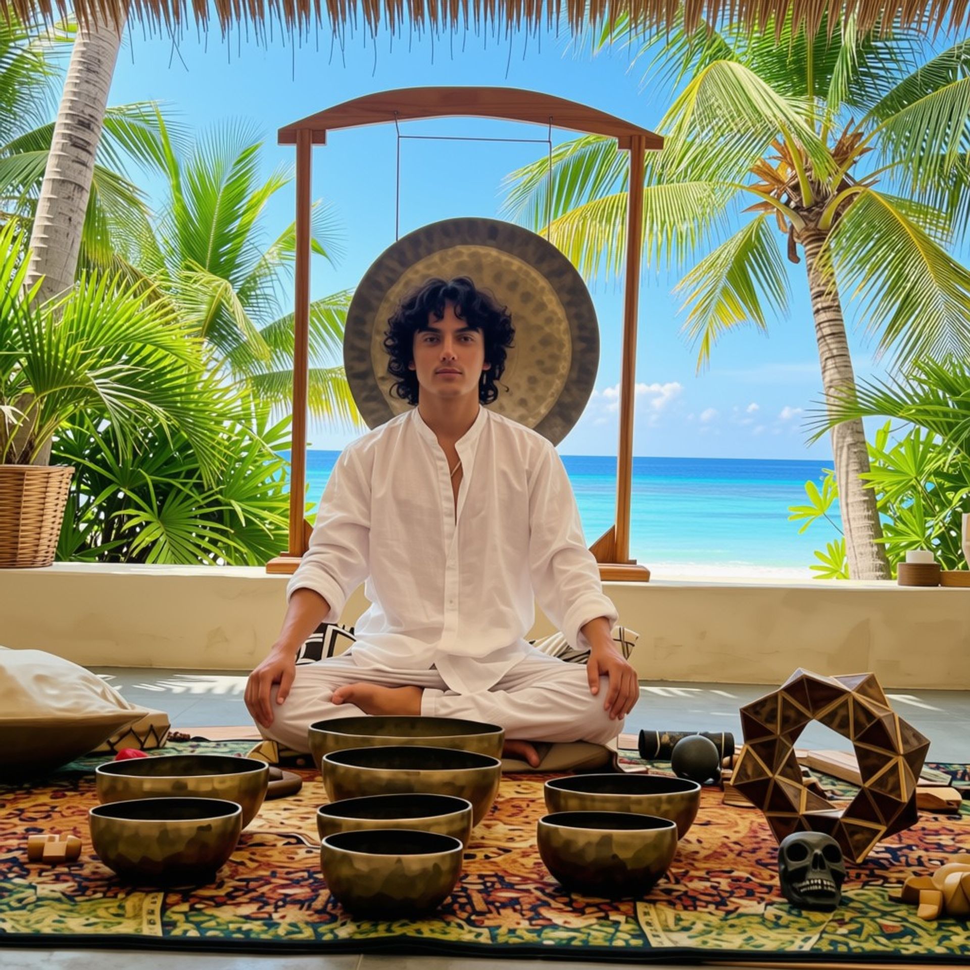 Sound Healing and Cacao Ceremony in Private Cenote image 1