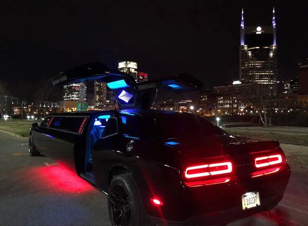 Nashville Limo Experience - Stretch Escalade and Stretch Dodge Challenger Choose Your Ride image 2