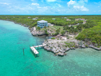 Ole Ike Bay -Exuma Bahamas - Ocean Views, Private Beach, Dock, Pickleball and Watersports Activities image 1
