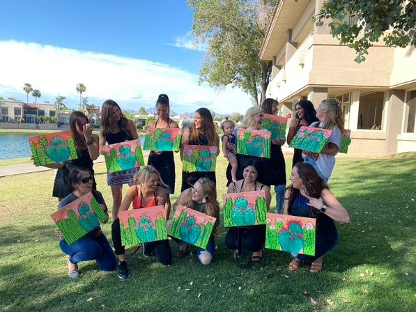 Paint and Sip Experience at Our Lakeside Studio! image 5