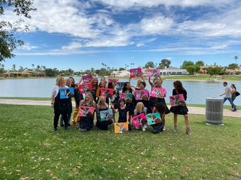 Paint and Sip Experience at Our Lakeside Studio! image