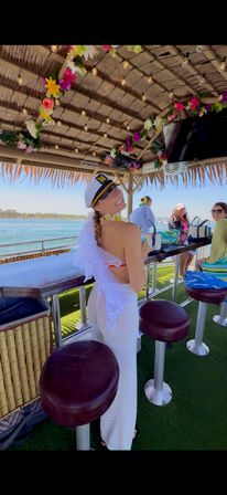 BEST Bachelorette Tikiboat Cruise in PCB to Shell Island image 8