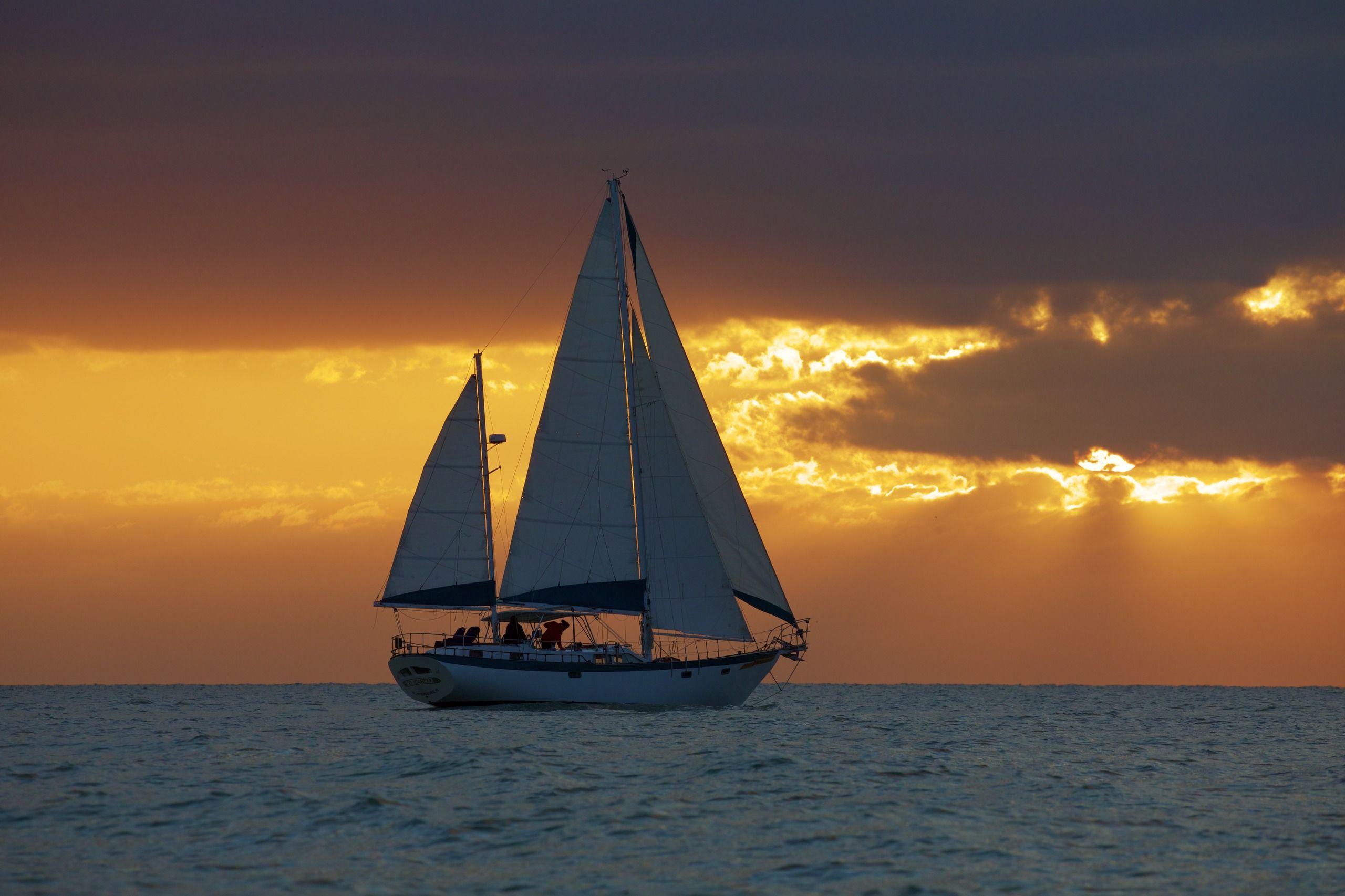 Sailing Yacht Sunset Cruise Aboard SV Cay Michele image 1