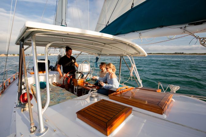 Sailing Yacht Sunset Cruise Aboard SV Cay Michele image 11