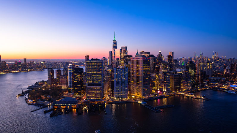 Night Lights NYC Helicopter Tour - NJ Departure image 1