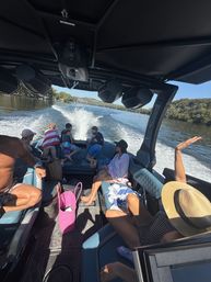 Wake n Lake: Luxury Boat Charter, Private Wakesurf/Wakeboarding Lessons (Lake Austin & Lake Travis) image 5