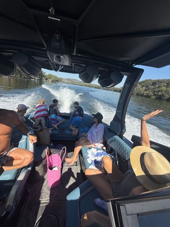 Wake n Lake: Luxury Boat Charter, Private Wakesurf/Wakeboarding Lessons (Lake Austin & Lake Travis) image 5