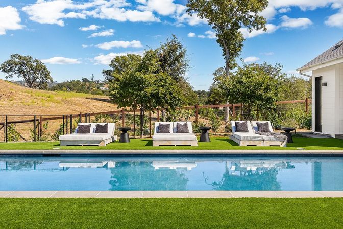 Luxury Wine Country Villa with Pool and Guest House image 69