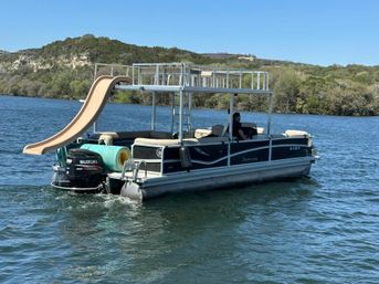 Double Decker Party Boats with Waterslide : Lewisville Lake Dallas TX image 6