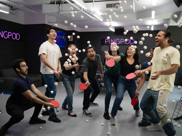 Ping Pong with a Pan American Champion in Jersey City image 2