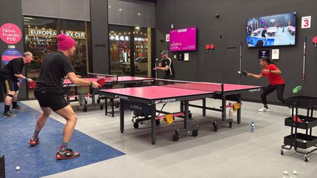 Ping Pong with a Pan American Champion in Jersey City image 6
