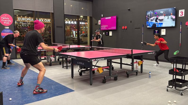 Ping Pong with a Pan American Champion in Jersey City image 6