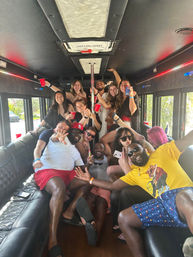 Pool Party Pregame: Party Bus Pick-Up and Las Vegas Sign image 3