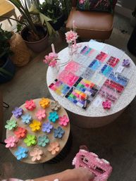 Mobile Flower Hair Clip Bedazzling Party:  Learn how to Bedazzle image 4