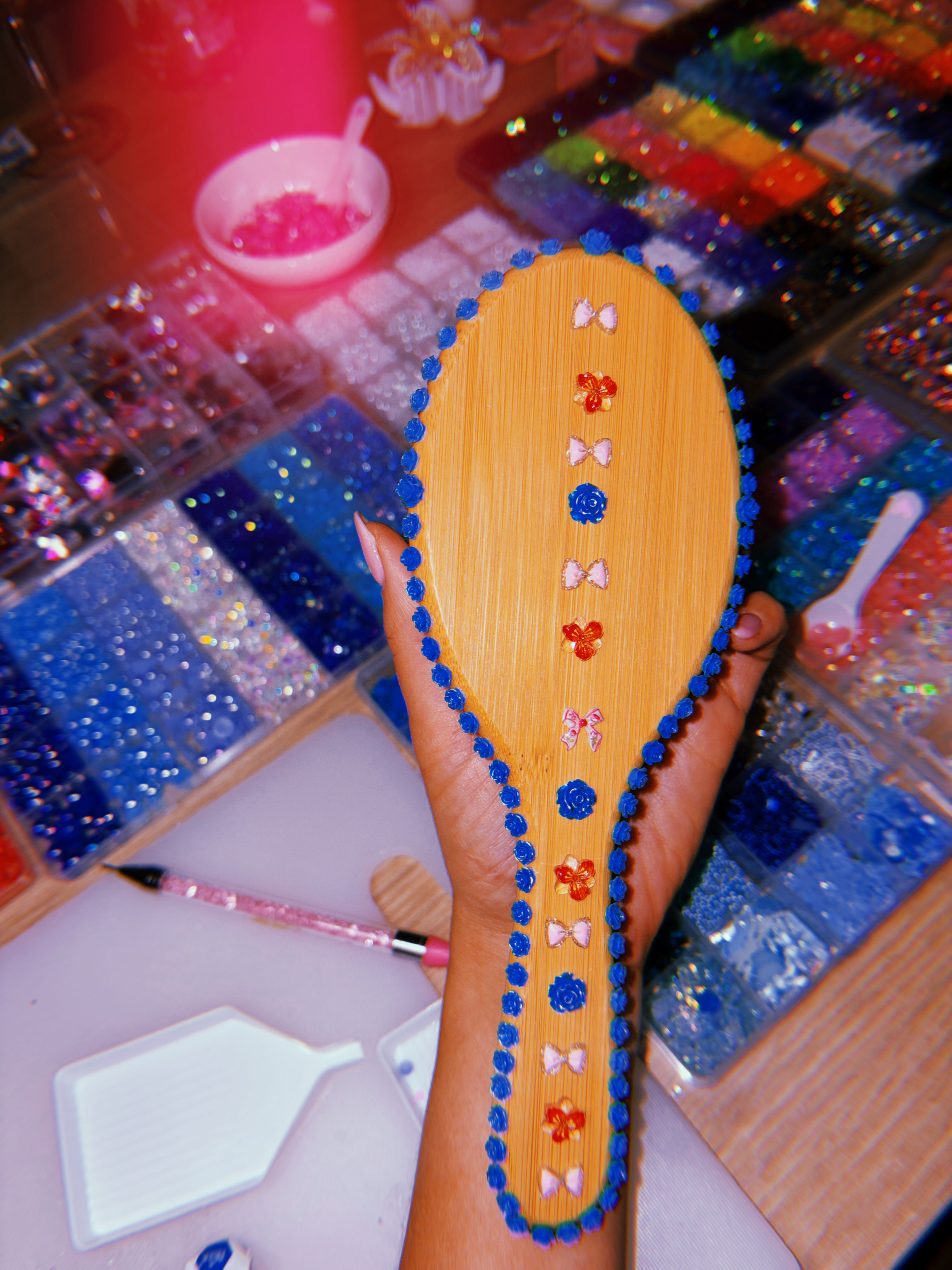 Princess Hairbrush Bedazzling Party: Embellish a hairbrush that makes you feel like a princess every time you use it! image 1